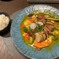 Mango Süß Sauer mit veganer Ente 18,90€  at WakuWaku Linz in Linz
