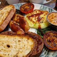 Cracking Irish vegan breakfast! at Keoghs Cafe in Dublin