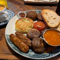 Vegan breakfast at Keoghs Cafe in Dublin