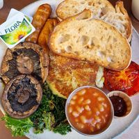 Vegan Irish Breakfast at Keoghs Cafe in Dublin