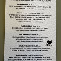 Menu July 2025  at The Wren in Saltburn-by-the-sea