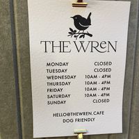 As of 24/01/26  at The Wren in Saltburn-by-the-sea