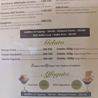  at Non Solo Gelato - Yaya Center in Nairobi