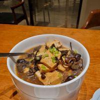 Tofu and mushrooms stew at A Wave Pure Vegetarian Food (Flower Garden Store) 一朵浪花  纯净素食(花卉园店) in Chongqing