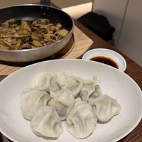 Mushroom dumplings   at A Wave Pure Vegetarian Food (Flower Garden Store) 一朵浪花  纯净素食(花卉园店) in Chongqing