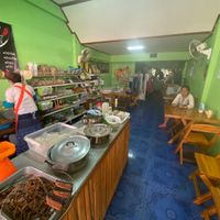 Cozy quaint atmosphere with lovely owners  at Vegetarian Restaurant in Phrae