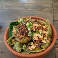 Veg dumplings (steamed) at Kiota Food in Nairobi
