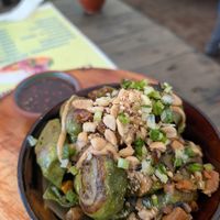 Veg dumplings (fried) at Kiota Food in Nairobi