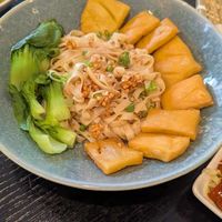 Vegan garlic  dish at Burma O'Clock in Wheaton