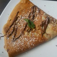 Having a sweet crepe... at Sarava Creperie  in South West London