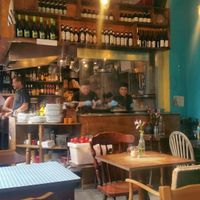 Quiet inside when it's warm outside at Sarava Creperie  in South West London