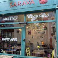   at Sarava Creperie  in South West London