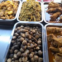 Com chay selection at Pogoda Tree Vegan Restaurant in Ho Chi Minh City