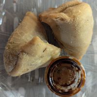 Samosas at Everest Curry Corner  in Portland