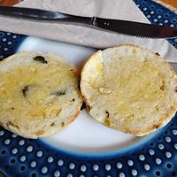 Cheese jalapeño scones  at Folks Cafe in Edinburgh