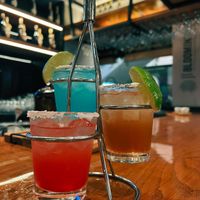 trio de margarita   at Outback Steakhouse  in Passo Fundo