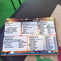 Bowl of chice at Koloa Poke in Fuerteventura