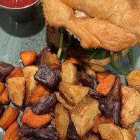 Vegan Sandwich w/ Potatoes  at Fres.Co in San Diego