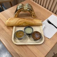 Vegan dosa at Madras dosa Co  in New York City