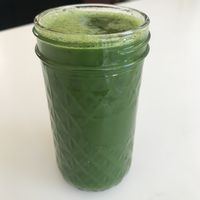 Drink up!  at Just Juice 4 Life in Rochester