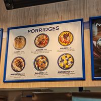 Porridges at Donnant - Gare du Nord  in Paris