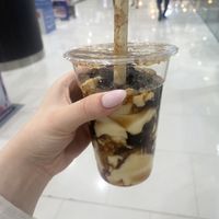 Taho Original with extra Tapioca pearls  at R A Taho in Laguna