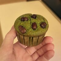 Matcha muffinns  at Nishiri - 西利 in Koya