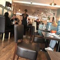 Part of the inside. There are more seats to the left.  at Vee Cafe in Tramore