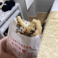 Sesame flavour white rice cake  at Original Sugar Rice Cake - 正牌白糖粿 in Kaohsiung
