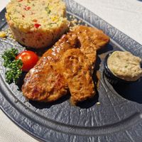 Soy steak at Bistro Alighieri in Pula