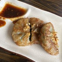 Veggie dumpling appetizer   at Thai Rak Thai  in Scranton