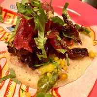 Vegan tacos at Karma Kitchen in Brussels