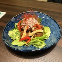 Fried chicken vegan  at Izakaya Gonta Hiroshima in Hiroshima