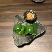 Peppers  at Izakaya Gonta Hiroshima in Hiroshima