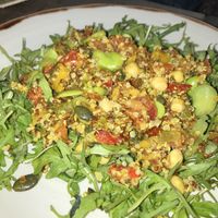 Indian salad   at The Head of the River  in Oxford