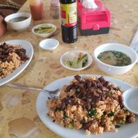 Fried rice 5500 riel at Sir Si Pha in Kampong Cham