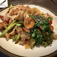 Pad Kee Mow with tofu   at House of Thai 2 in San Francisco
