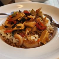 Asia Bowl mit Tofu at Momen‘s Way in Wangerooge