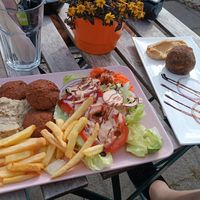 Falafel und Brokkoli Ball at Momen‘s Way in Wangerooge