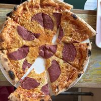 Vegane „Salami“ Pizza   at Momen‘s Way in Wangerooge