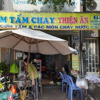 Main sign outside at Thiện Ân in Ho Chi Minh City