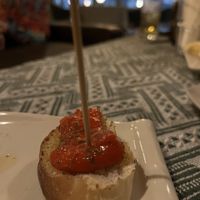 Marinated Peppers on Toastt  at Biggie's Tapas in Koh Lanta