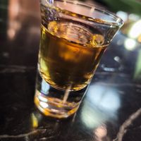 Grappa aufs Haus at Emil's Bistro in Mayen