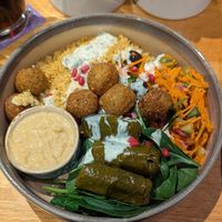 Oriental Salatbowl at Vulkan Brauerei in Mendig