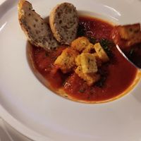 Vegetable soup at Cielo Rooftop Restaurant in Kotor