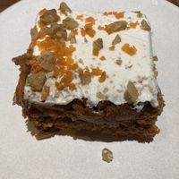 Carrot cake  at Veggie Grill by Next Level in Carlsbad