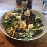 Classic Cesar Salad with grilled vegan beef protein.   at Veggie Grill by Next Level in Carlsbad