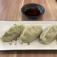 Vegan Mandu served on the house   at Monggeul Monggeul - 몽글몽글 in Seoul