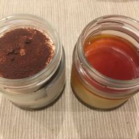 Tiramisu and pudding for takeout at AIN SOPH.Soar in Tokyo