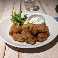 Fried soy meat. at AIN SOPH.Soar in Tokyo